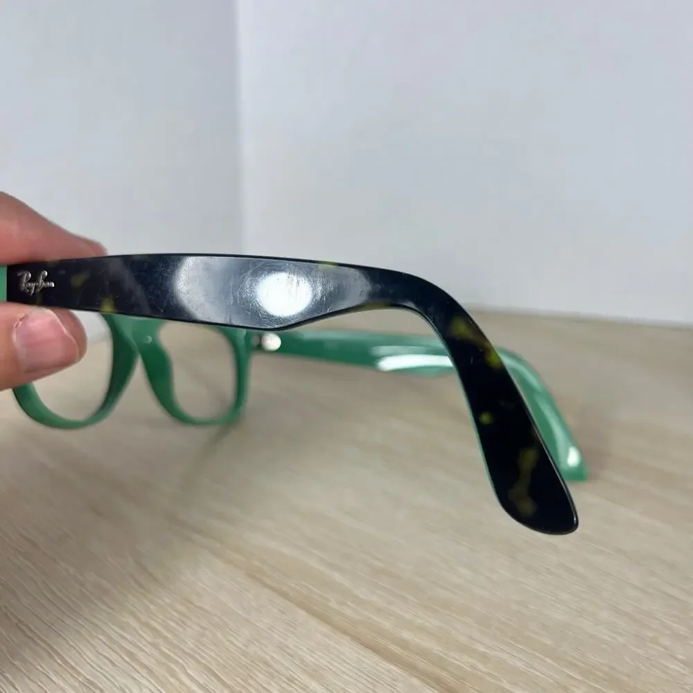 Ray-Ban RB2132 New Wayfarer 6013 Sunglasses Tortoise Green Frames Only 52-18